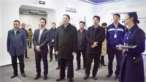 湖南省政協(xié)主席毛萬春蒞臨中偉寧鄉(xiāng)產(chǎn)業(yè)基地調(diào)研指導工作